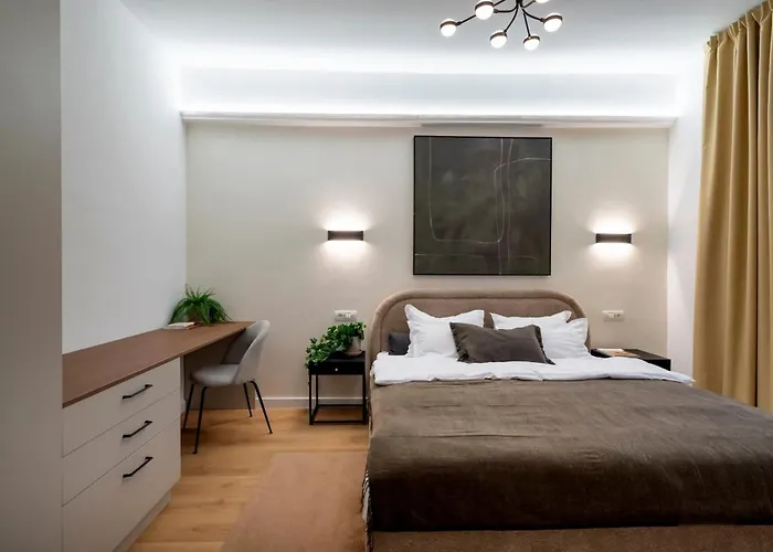 Gorgeous 2br Retreat - Old Town & Calea Victoriei 公寓